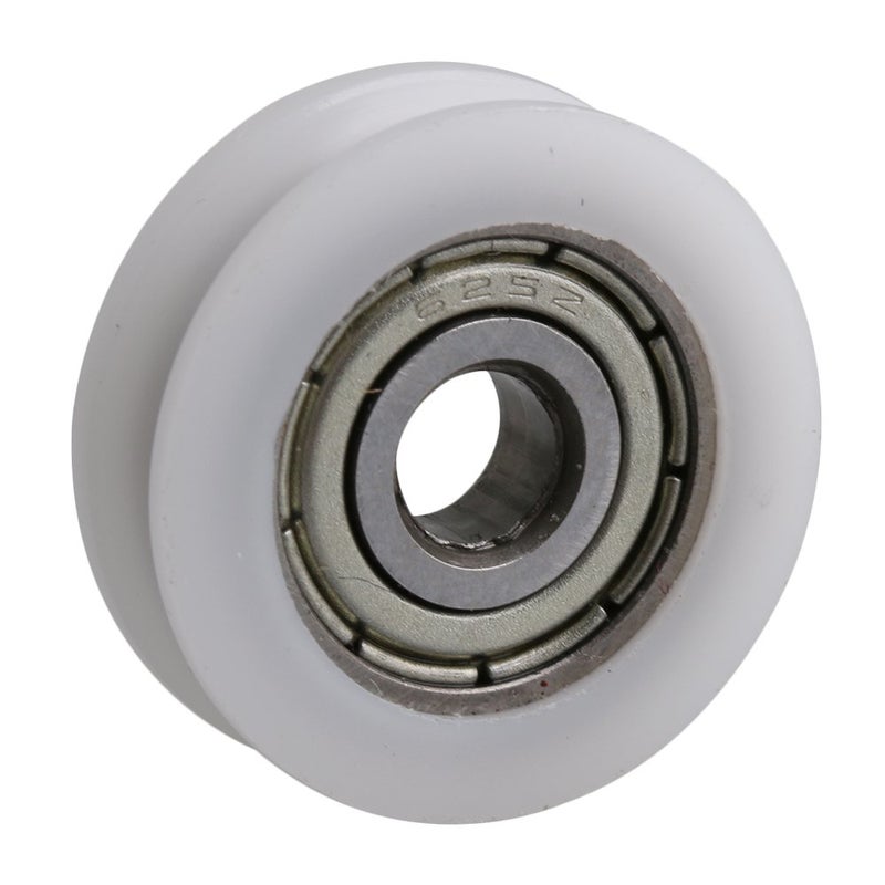 CNBTR U-Groove Pulley Wheel with Steel Bearing 4mm Width 1.6mm Depth for Max-Load 67kg Pack of 4 - Image 3